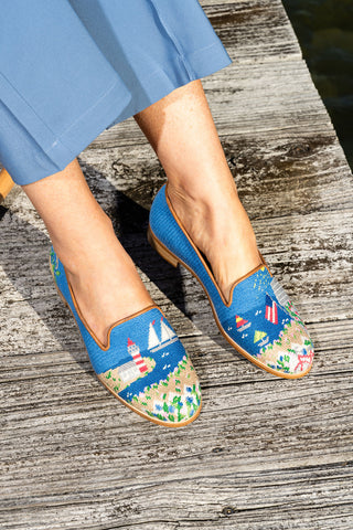 Needlepoint Loafer in Nantucket