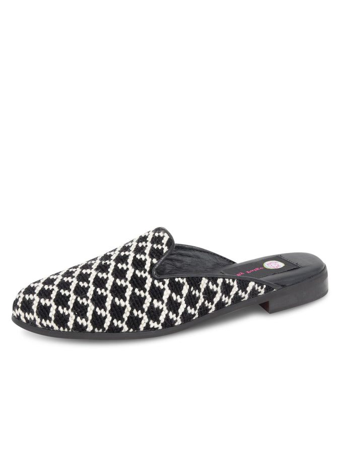Needlepoint Mule