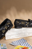 Celestial Zodiac Needlepoint Loafer
