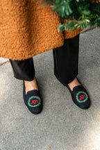 Joy Wreath Needlepoint Loafer