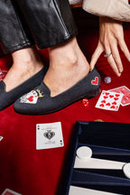 Queen of Cards Needlepoint Loafer