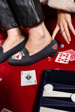 Queen of Cards Needlepoint Loafer