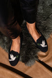 Dove Needlepoint Loafer