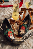 Bells & Stocking Needlepoint Loafer