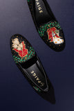 Bells & Stocking Needlepoint Loafer