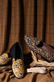 Big Cat Needlepoint loafer