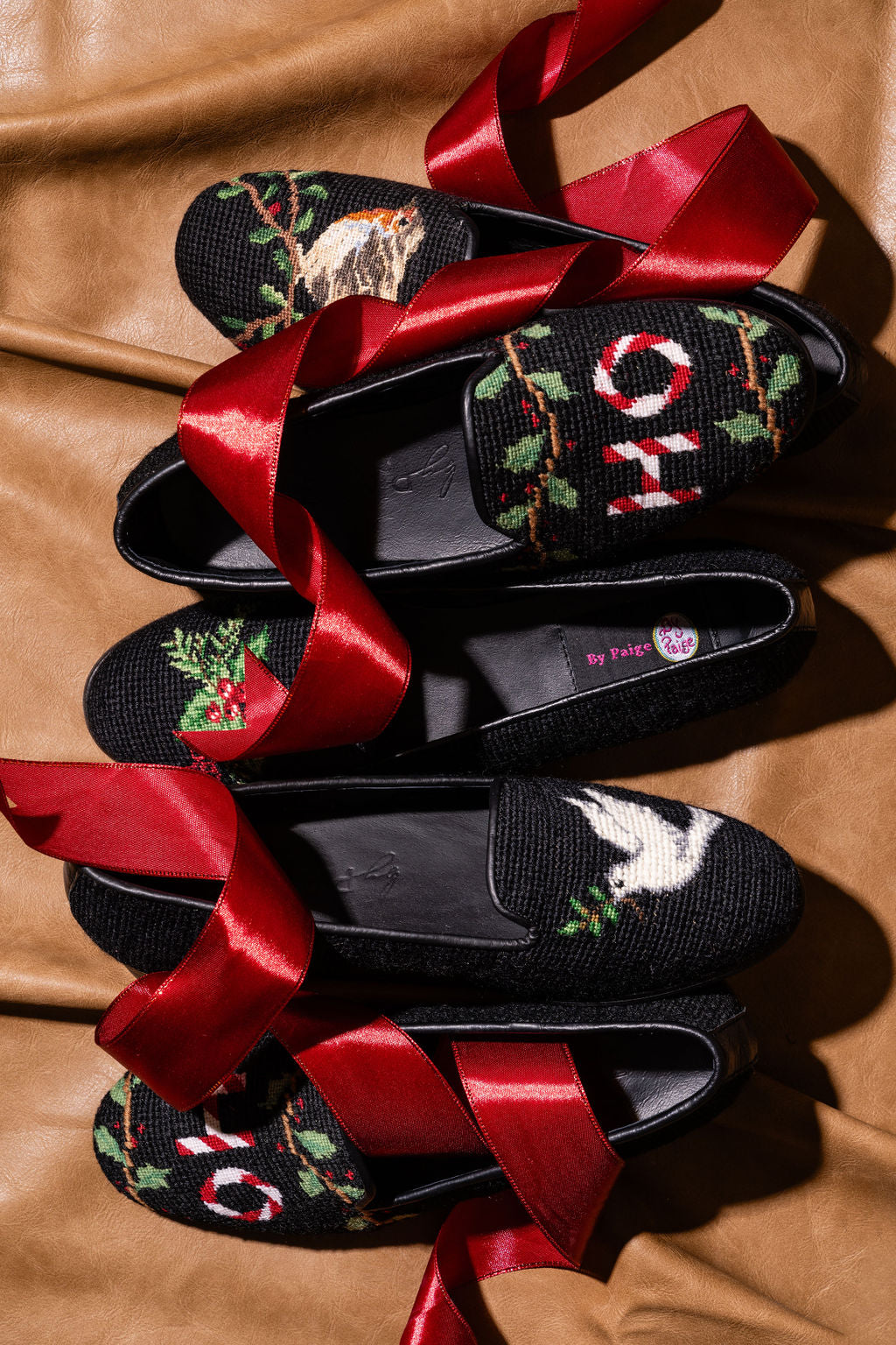 HO HO Needlepoint loafer