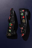 Needlepoint Loafer in Fa La La