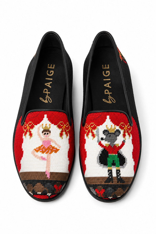 Needlepoint Loafer in Nutcracker Ballet