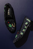 Needlepoint Loafer in Olive You
