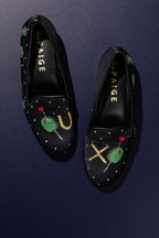Olive You Needlepoint Loafer