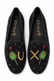 Olive You Needlepoint Loafer