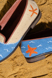 Needlepoint Loafer in Beach Day