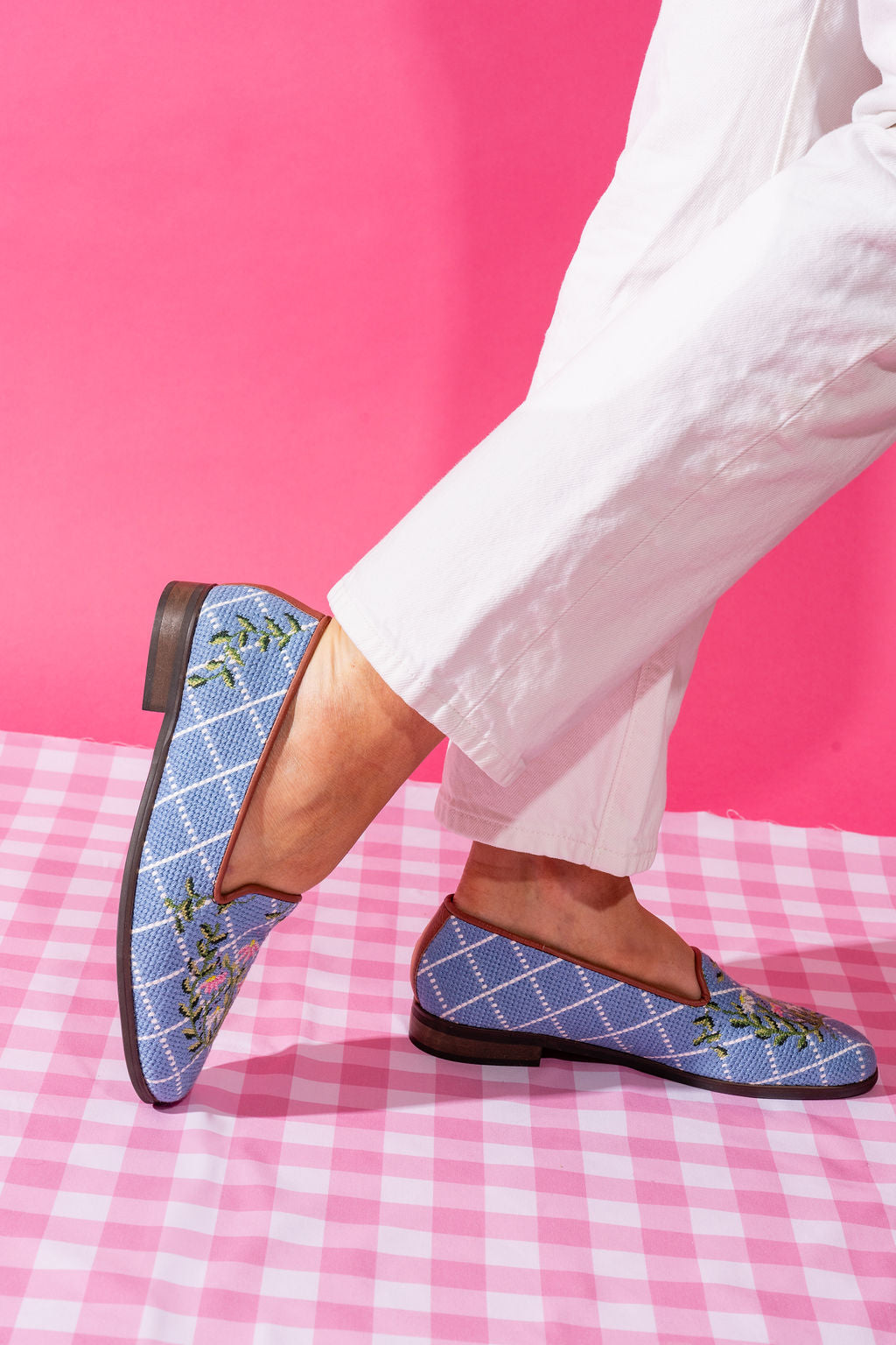 Floral Needlepoint Loafer