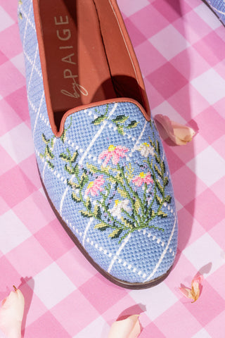 Floral Needlepoint Loafer Alternate View