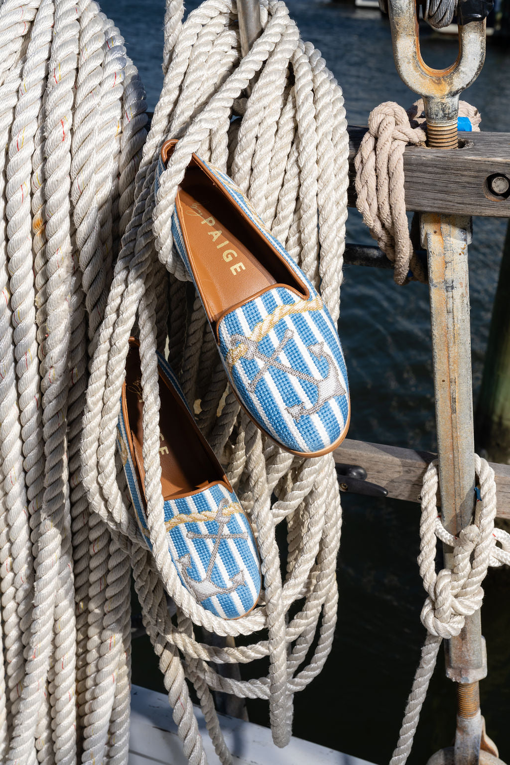 Anchor Needlepoint Loafer