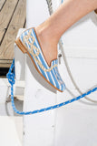 Needlepoint Loafer in Anchor