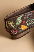 Fall Leaves Needlepoint Loafer