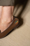 Autumn Leaves Wreath Needlepoint Loafer