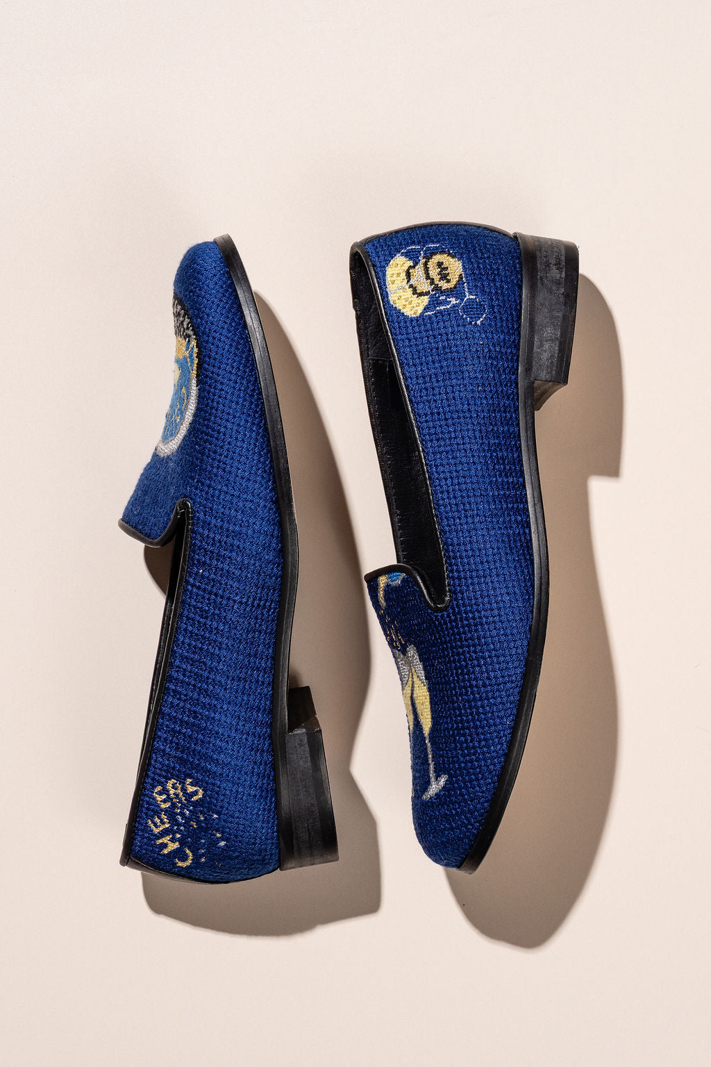 Champagne & Caviar Needlepoint Loafer