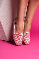 Coral Diamond Pattern Color
