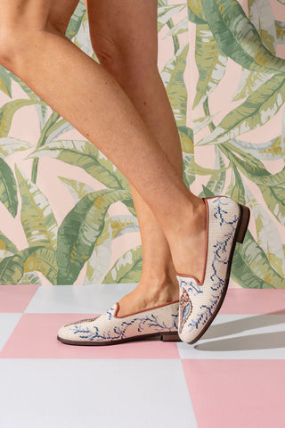 Shell Needlepoint Loafer Alternate View