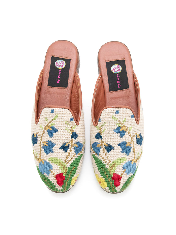 Needlepoint Mule