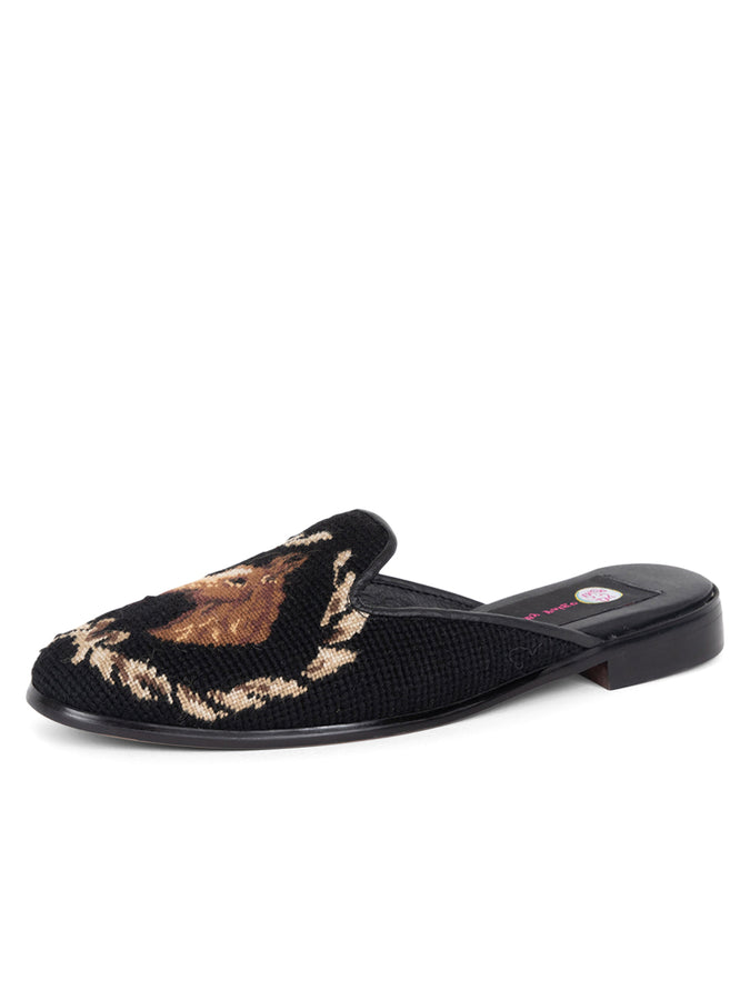 Needlepoint Mule