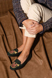 Fox and Horn Needlepoint Loafer