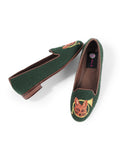 Fox and Horn Needlepoint Loafer