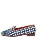Hydrangea Needlepoint Loafer
