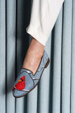 Winter Cardinal Needlepoint Loafer