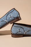 Winter Cardinal Needlepoint Loafer