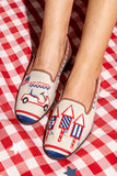 American Summer Needlepoint Loafer