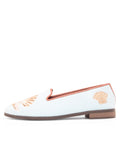 Scallop with Pearl Needlepoint Loafer