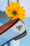 Sunflower Needlepoint Loafer