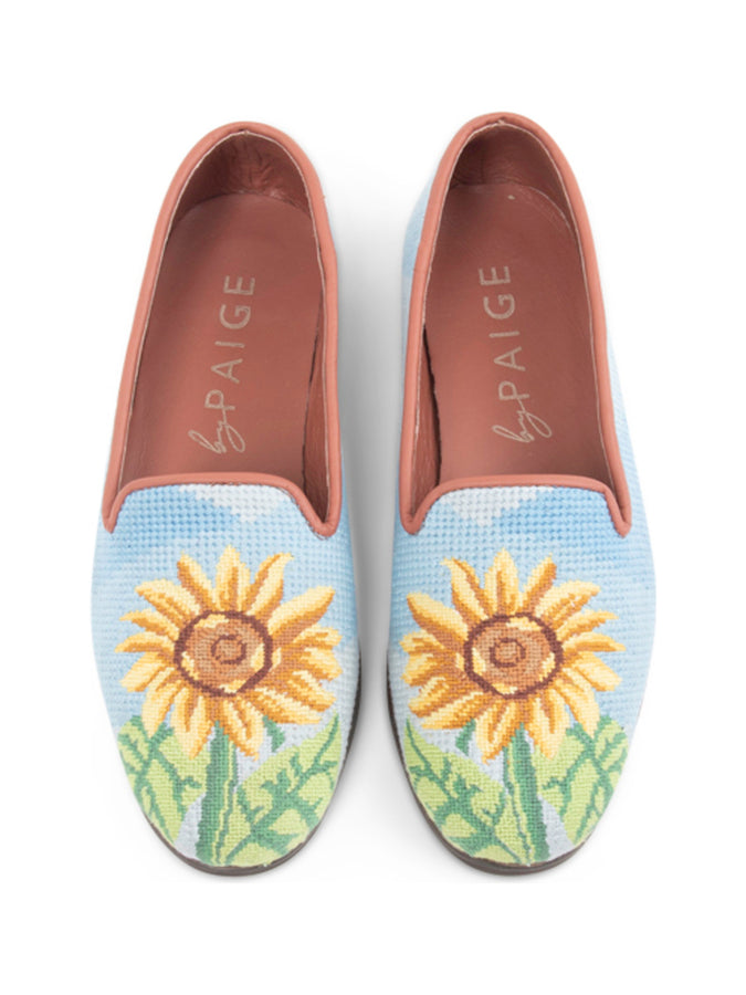 Sunflower Needlepoint Loafer