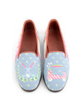 Needlepoint Loafer in Golf