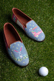 Needlepoint Loafer in Golf