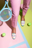 Needlepoint Loafer in Tennis