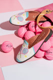 Needlepoint Mule in Tennis
