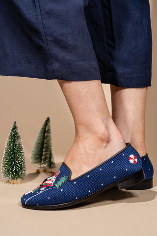 Nutcrackers Needlepoint Loafer Alternate View