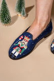Nutcrackers Needlepoint Loafer