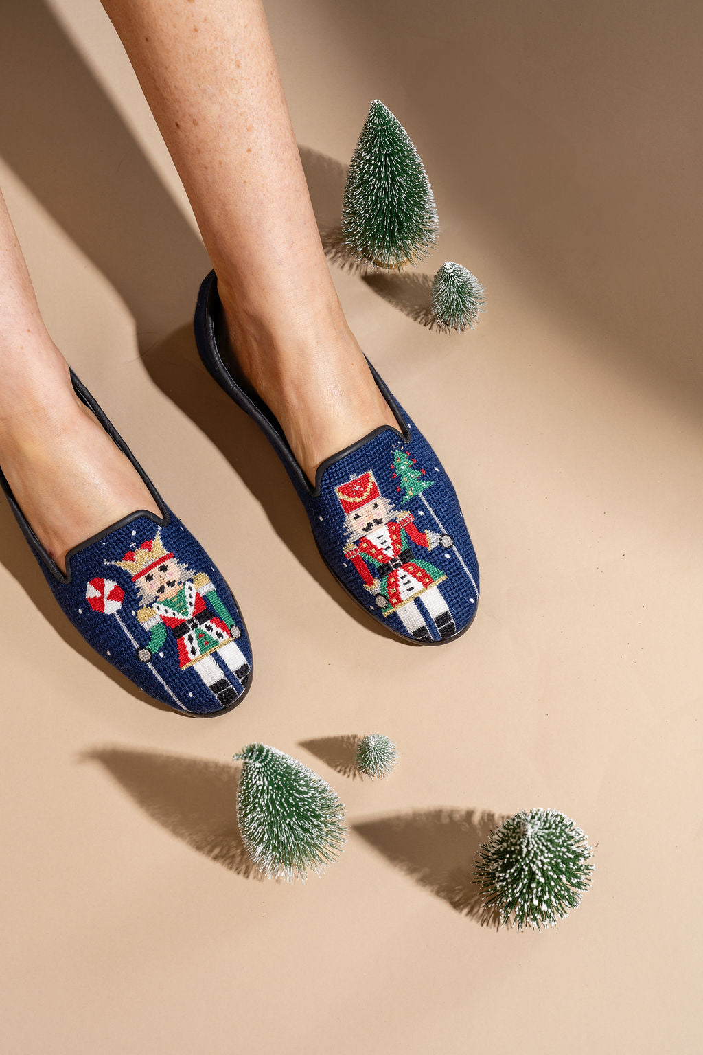 Nutcrackers Needlepoint Loafer