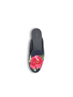 Pink Peony Needlepoint Mule