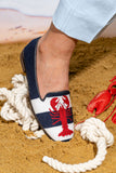 Crab and Lobster Needlepoint Loafer