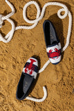 Crab and Lobster Needlepoint Loafer