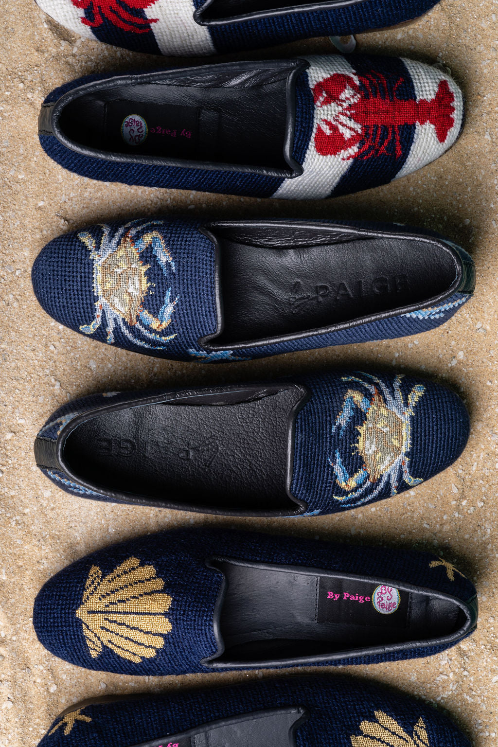 Crab Needlepoint Loafer