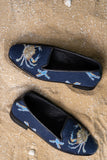 Crab Needlepoint Loafer