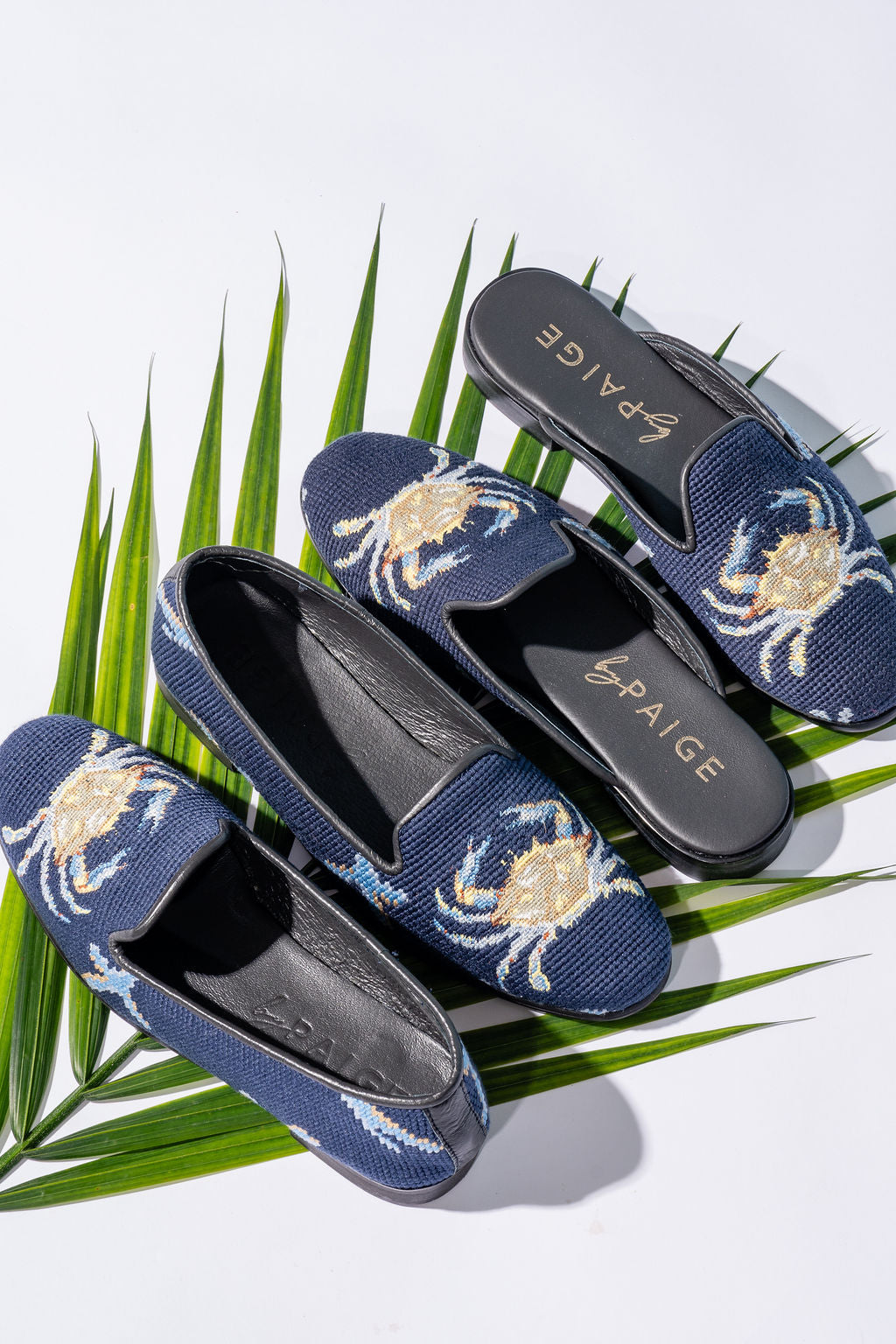 Crab Needlepoint Loafer
